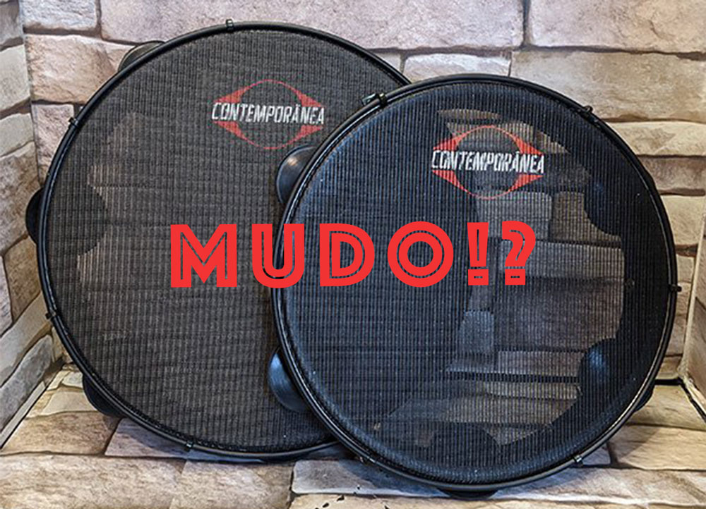 パンデイロ　パンディロ　Pandeiro 交換用ヘッド　5枚セット　ブラジル 音量対策】自宅練習に最適なサイレントパンデイロが発売されました