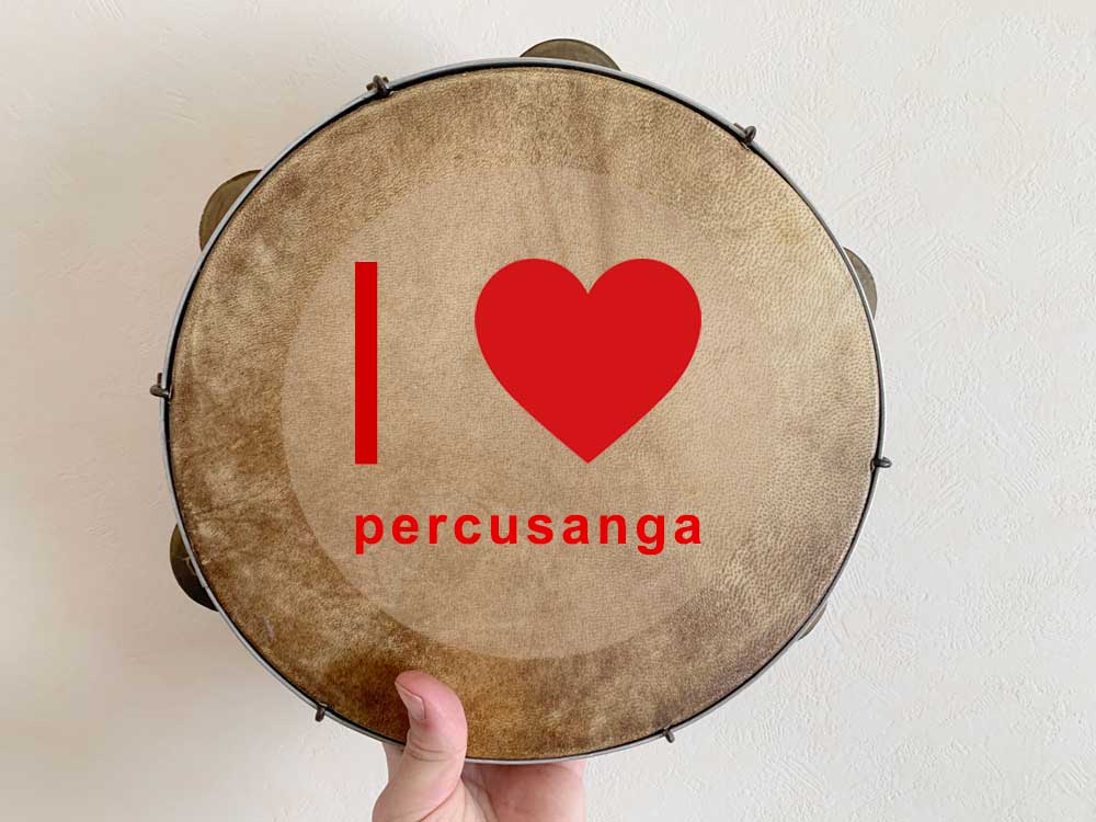 ペルクサンガ（percusanga）のパンデイロについて｜マッハブラジル